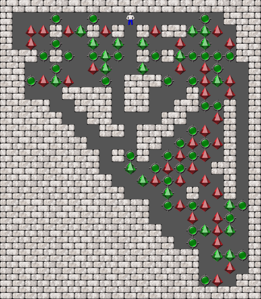 Сокобан Bugs509 collection уровень 392